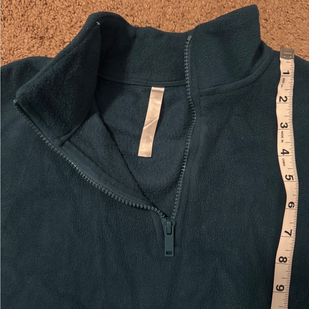 Fabletics Quarter-Zip Fleece Pullover - Picture 2 of 3